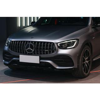 Передняя решетка GT Panamericana (для GLC 43 AMG/GLC 63 AMG/AMG-Line 2019-2022) Mercedes GLC X253 2015-2022 гг. фото 1