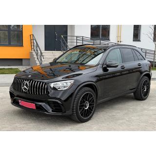 Передняя решетка GT Panamericana (для GLC 43 AMG/GLC 63 AMG/AMG-Line 2019-2022) Mercedes GLC coupe C253 2016-2023 гг. фото 3