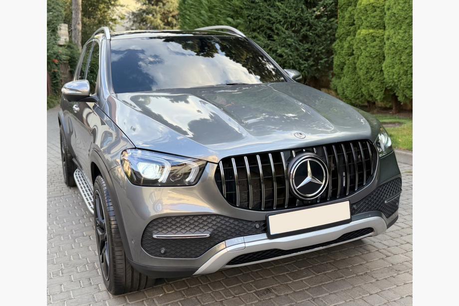Mercedes GLE W167 2018- гг. Передняя решетка радиатора GT Panamericana (для Base 2018-2023) Image