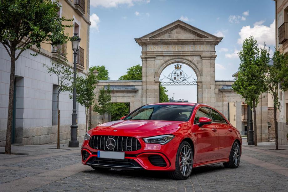 Mercedes CLA C118 2019- гг. Передняя решетка Panamericana GT (для CLA45s) Image