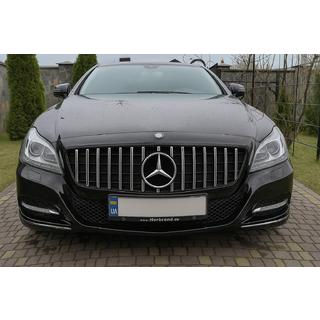 Передняя Решетка Радиатора 2011-2014 (GT Panamericana) Mercedes CLS C218 2011-2018 гг. фото 2