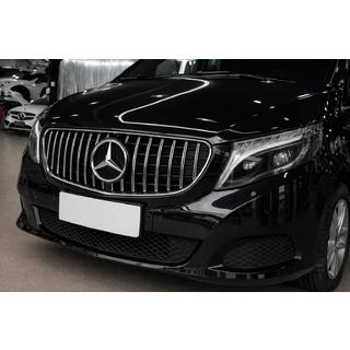 Передняя решетка GT Panamericana Хром (2019-2023 для V-class) фото 1