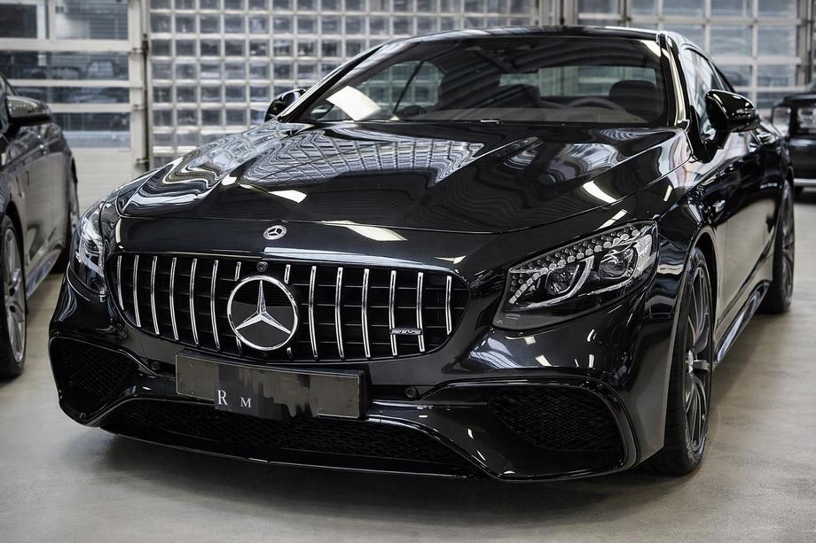 Mercedes S-class C217 Coupe 2014-2020 гг. Решетка радиатора BRB (2018-2021, для COUPE S63) Image