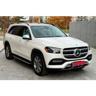 Боковые пороги (2 шт, OEM) Mercedes GLS X167 2019- гг. фото 4