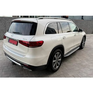 Боковые пороги (2 шт, OEM) Mercedes GLS X167 2019- гг. фото 3