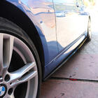BMW 3 серия F30/F31 2012-2019 гг. Накладки на пороги EuroCap (для порогов M-Sport, черный глянец) фото 9