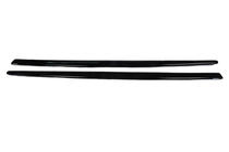 BMW 3 серия F30/F31 2012-2019 гг. Накладки на пороги EuroCap (для порогов M-Sport, черный глянец) фото 12