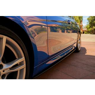 Накладки на пороги EuroCap (для порогов M-Sport, черный глянец) BMW 3 серия F30/F31 2012-2019 гг. фото 3