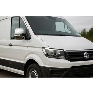Накладки на Зеркала Carmos (2 шт, ABS) Volkswagen Crafter 2016- гг. фото 1
