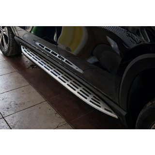 Боковые пороги (2 шт, OEM) Mercedes GLE W167 2018- гг. фото 2