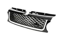 Range Rover Sport 2005-2013 гг. Решетка радиатора Autobiography V3 (черная, 2010-2013) фото 2