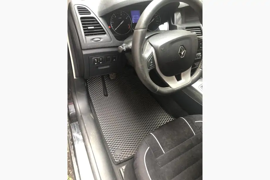 Renault Laguna 2007-2015 гг. Коврики EVA (черные) Фото 3