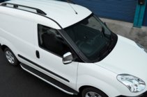 Fiat Doblo II 2010-2022 гг. Накладки на Зеркала (2 шт, Нержавеющая Сталь) фото 5