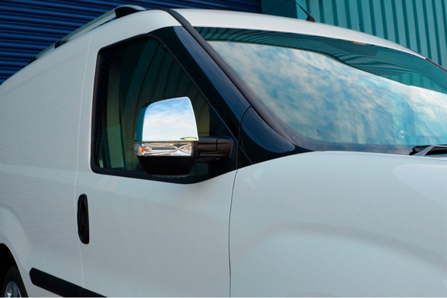 Opel Combo 2012-2018 гг. Накладки на Зеркала (2 шт, Нержавеющая Сталь) Carmos - Турецкая Нержавеющая Сталь Фото 6