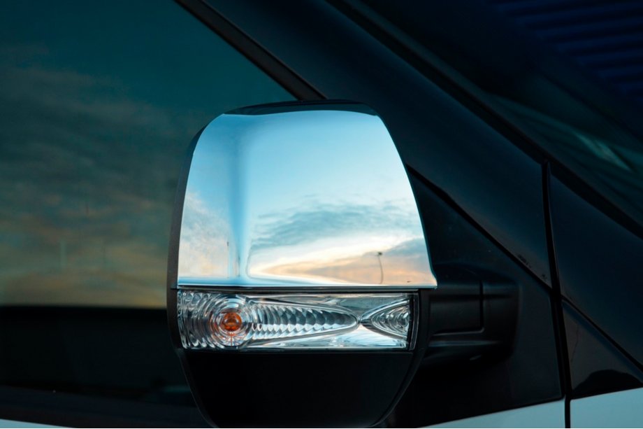 Opel Combo 2012-2018 гг. Накладки на Зеркала (2 шт, Нержавеющая Сталь) Carmos - Турецкая Нержавеющая Сталь Фото 12