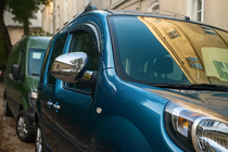 Renault Kangoo 2008–2020 гг. Накладки на Зеркала 2013-2019 (2 шт, ABS) фото 1