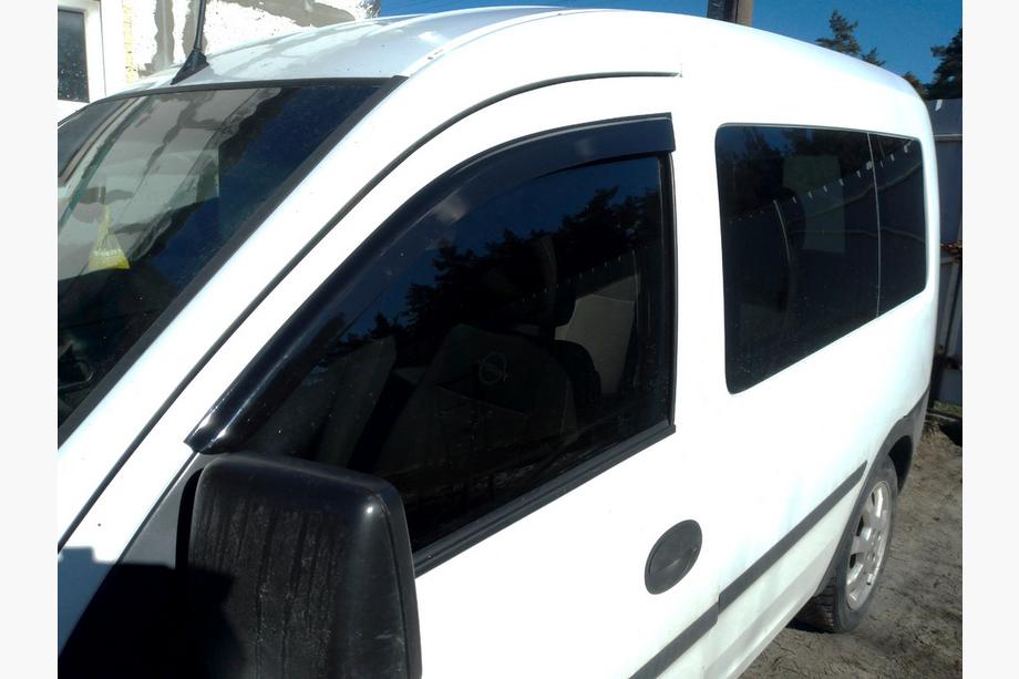 Opel Combo 2002–2012 гг. Ветровики на окна (2 шт, DDU) Image
