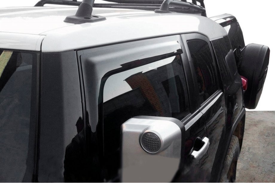 Toyota FJ Cruiser 2006-2022 гг. Ветровики на окна (2 шт, HIC) Image