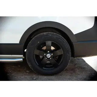 Расширители арок (6 шт, черные, ABS) Renault Trafic 2015- гг. фото 4