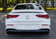Mercedes CLA C118 2019- гг. Задний диффузор с насадками на выхлоп (дизайн CLA45) фото 2