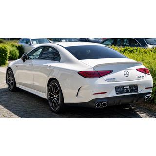 Задний диффузор с насадками на выхлоп (Дизайн GT53) Mercedes CLS C257 2018- гг. фото 1