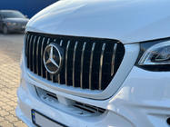 Mercedes Sprinter W907/W910 2018- гг. Передняя решетка Panamericana GT Хром Premium V1 Без рамки фото 2