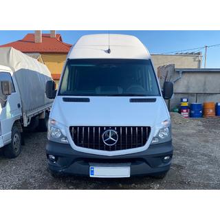 Передняя решетка GT Panamericana Хром (2013-2018) Mercedes Sprinter W906 2006–2018 гг. фото 4