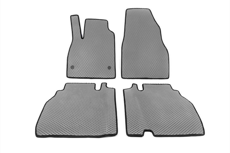 Renault Kangoo 2008–2020 гг. Коврики EVA (Серые) Передние Image