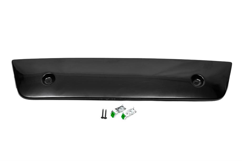 Volkswagen Caddy 2004-2010 гг. Зимняя накладка на решетку LIFE (нижняя) Матовый (Life) Фото 4