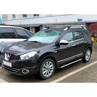 Дверные молдинги Carmos (4 шт, нержавейка) Nissan Qashqai 2010-2014 гг. фото 3