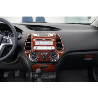 Накладки на Панель Приборов Hyundai I-20 2012-2014 гг. фото 1