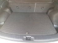 Nissan Qashqai 2014-2021 гг. Коврик багажника (EVA, Черный) фото 5
