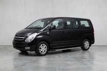 Hyundai H300, H1, Starex 2008-2020 гг. Боковые Подножки Maya V1 (2 шт., Алюминий) фото 1