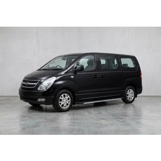 Боковые Подножки Maya V1 (2 шт., Алюминий) Hyundai H300, H1, Starex 2008-2020 гг. фото 1