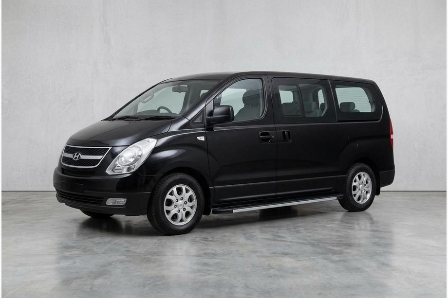 Hyundai H300, H1, Starex 2008-2020 гг. Боковые Подножки Maya V1 (2 шт., Алюминий) Image