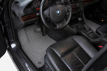 BMW 5 серия E39 1996-2003 гг. Коврики EVA (Серые) фото 1