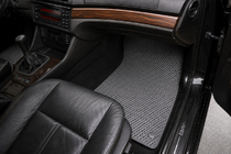 BMW 5 серия E39 1996-2003 гг. Коврики EVA (Серые) фото 2