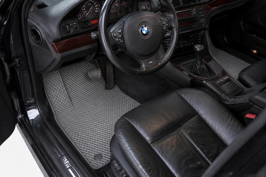 BMW 5 серия E39 1996-2003 гг. Коврики EVA (Серые) Image