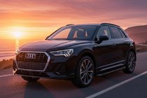 Audi Q3 2019–2025 гг. Боковые Подножки Bosphore Black (2 шт., Алюминий) фото 1