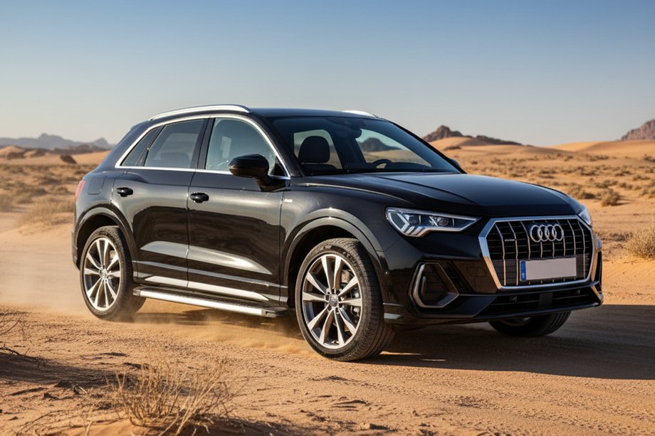 Audi Q3 2019–2025 гг. Боковые Подножки Maya V1 (2 шт., Алюминий) Image