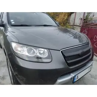 Зимняя решетка 2005-2010 (верхняя) Hyundai Santa Fe 2 2006-2012 гг. фото 3