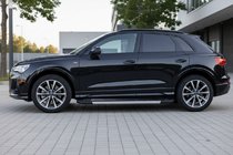 Audi Q3 2019–2025 гг. Боковые Подножки RedLine (2 шт., Алюминий) фото 1