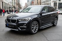 BMW X1 F48 2015-2022 гг. Боковые Подножки Duru (2 шт., Алюминий) фото 1