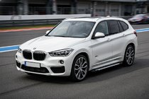 BMW X1 F48 2015-2022 гг. Боковые Подножки Line (2 шт., Алюминий) фото 1