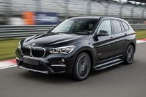BMW X1 F48 2015-2022 гг. Боковые Подножки RedLine (2 шт., Алюминий) фото 1