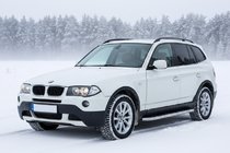 BMW X3 E83 2003-2010 гг. Боковые Подножки Maydos V1 (2 шт., Алюминий) фото 1