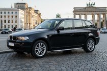 BMW X3 E83 2003-2010 гг. Боковые Подножки Fullmond (2 шт., Алюминий) фото 1
