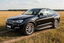 BMW X4 F26 2014-2018 гг. Боковые Подножки Duru (2 шт., Алюминий) фото 1