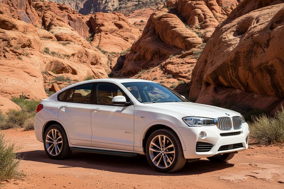 BMW X4 F26 2014-2018 гг. Боковые Подножки Tayga Black (2 шт., Алюминий) Image