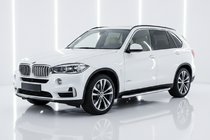 BMW X5 F15 2013-2018 гг. Боковые Подножки Maydos V2 (2 шт., Алюминий) фото 1